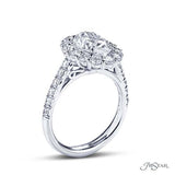 JB Star Plantinum Diamond Engagement Ring