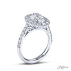 JB Star Plantinum Diamond Engagement Ring