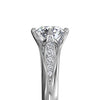 Ritani Vintage Tulip Diamond Band Engagement Ring
