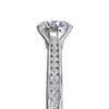 Ritani Channel-Set Diamond Engagement Ring with Surprise Diamonds