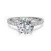 Ritani French-Set Diamond Band Engagement Ring