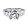 Ritani Solitaire Diamond Cathedral Tulip Engagement Ring