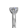 Ritani Solitaire Diamond Cathedral Engagement Ring with Surprise Diamonds