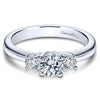 JB Star Plantinum Diamond Engagement Ring