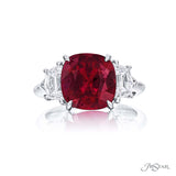 JB Star Natural Ruby & Diamond Ring