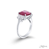 JB Star Natural Ruby & Diamond Ring