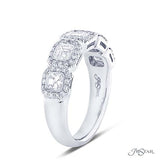 JB Star Platinum Diamond Wedding Band - 7137-020