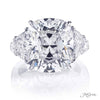 JB Star Platinum Diamond Engagement Ring - 4912-113