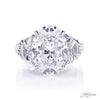 JB Star Oval Diamond Engagement Ring