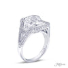 JB Star Platinum Diamond Engagement Ring - 7140-005