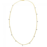 Brevani 14K Yellow Gold 1.30 Ct Diamond by the Yard Dashing Diamonds Necklace