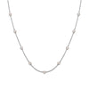 Mikimoto Station Chain Pearl Necklace