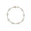 Mikimoto Station Chain Pearl Bracelet