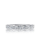 A. Jaffe Triple and Single Set Diamond Stackable Band