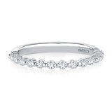 A. Jaffe Single Shared Prong Diamond Band