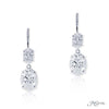 JB Star Platinum Diamond Drop Earrings - 1199-054