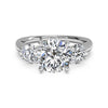 Ritani Three-Stone Diamond Engagement Ring