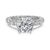 Ritani Shared-Prong Diamond Band Engagement Ring