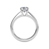 Ritani Diamond Micropave Band Engagement Ring