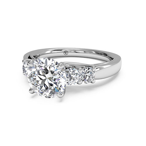 Ritani Trellis Five-Stone Diamond Engagement Ring