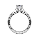 Ritani Diamond Straight Engagement Ring