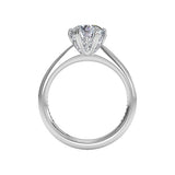 Ritani Diamond Straight Engagement Ring