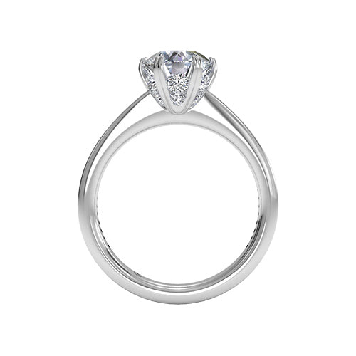 Ritani Diamond Straight Engagement Ring