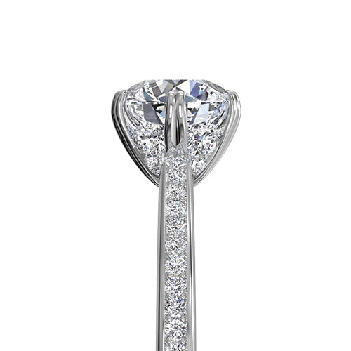 Ritani Diamond Straight Engagement Ring