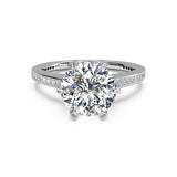 Ritani Diamond Straight Engagement Ring