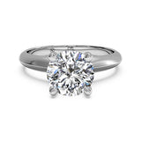 Ritani Solitaire Diamond Knife-Edge Engagement Ring