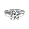 Ritani Solitaire Diamond Knife-Edge Tulip Engagement Ring