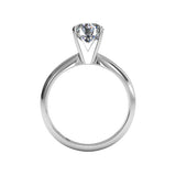 Ritani Solitaire Diamond Knife-Edge Engagement Ring