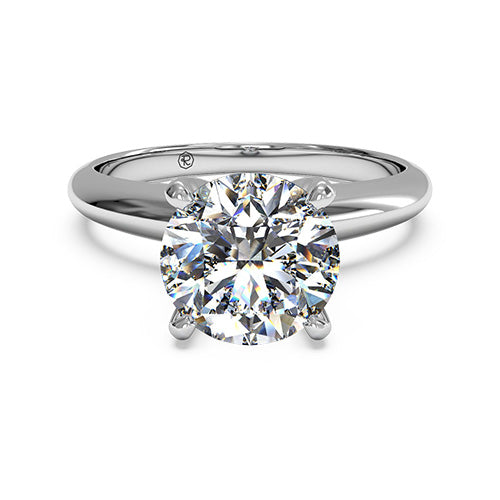 Ritani Solitaire Diamond Knife-Edge Engagement Ring