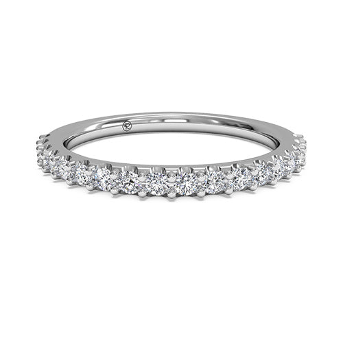 Ritani Women's French-Set Diamond Wedding Band