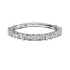 Ritani Women's French-Set Diamond Wedding Band