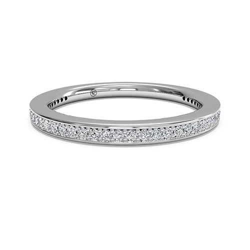 Ritani Women's Micropave Diamond Eternity Wedding Band