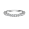 Ritani Women's Open Micropave Diamond Eternity Wedding Band