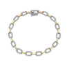 Bassali Two-Tone Diamond Bracelet