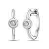 Bassali White 14k Gold Earrings