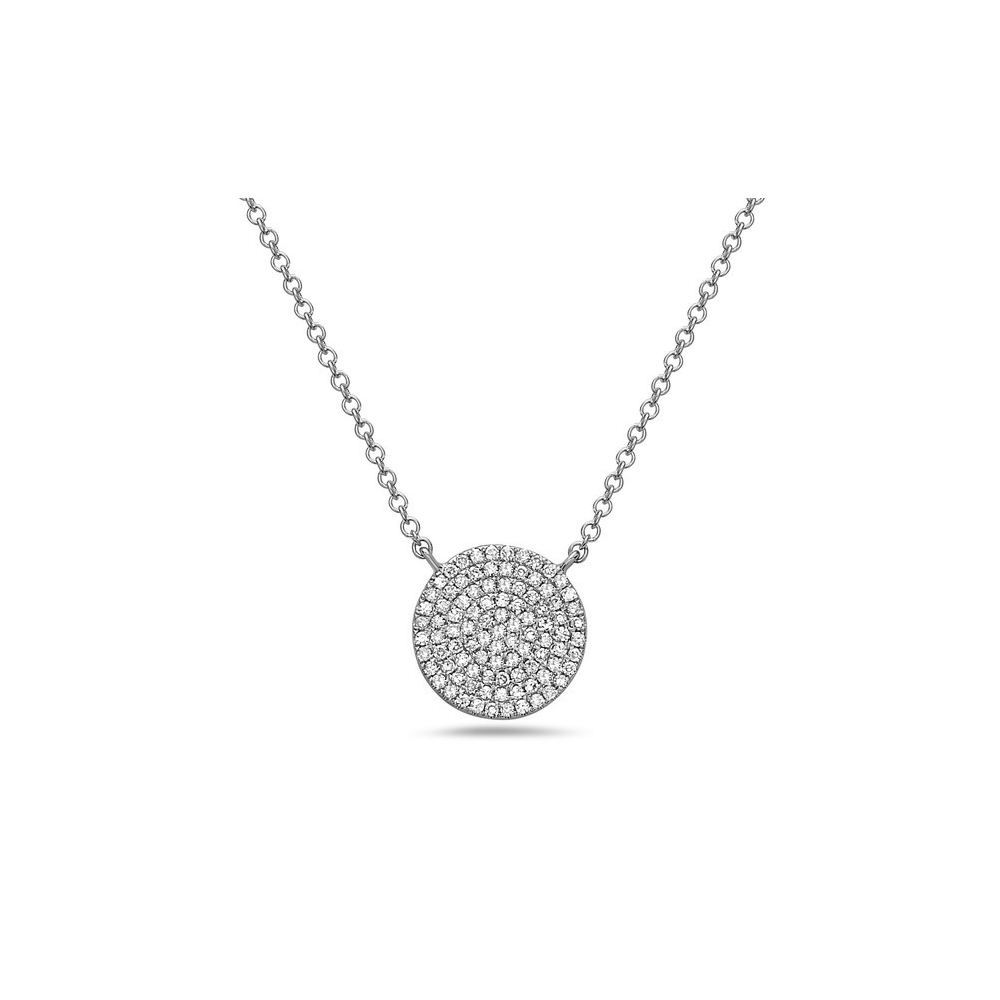 Bassali White 14k Gold Necklace
