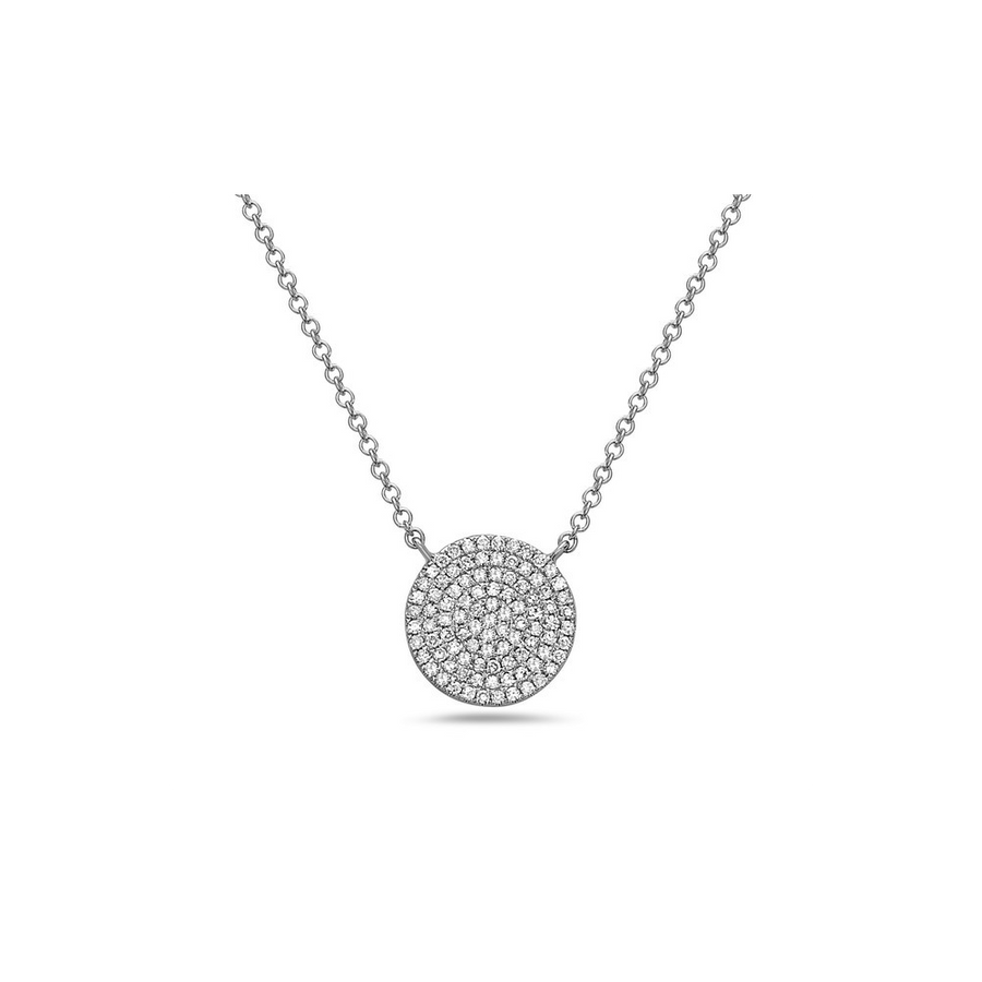 Bassali White 14k Gold Necklace