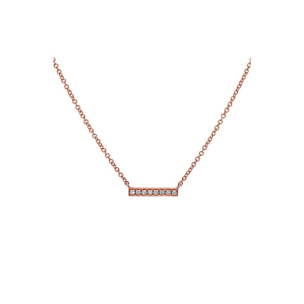 Bassali Rose 14k Gold Necklace
