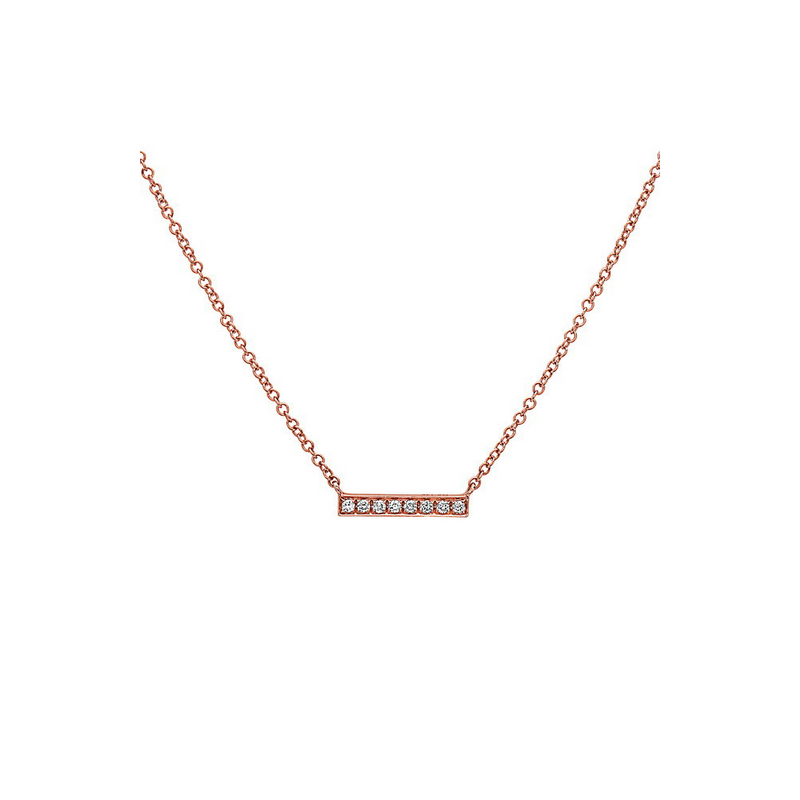 Bassali Rose 14k Gold Necklace