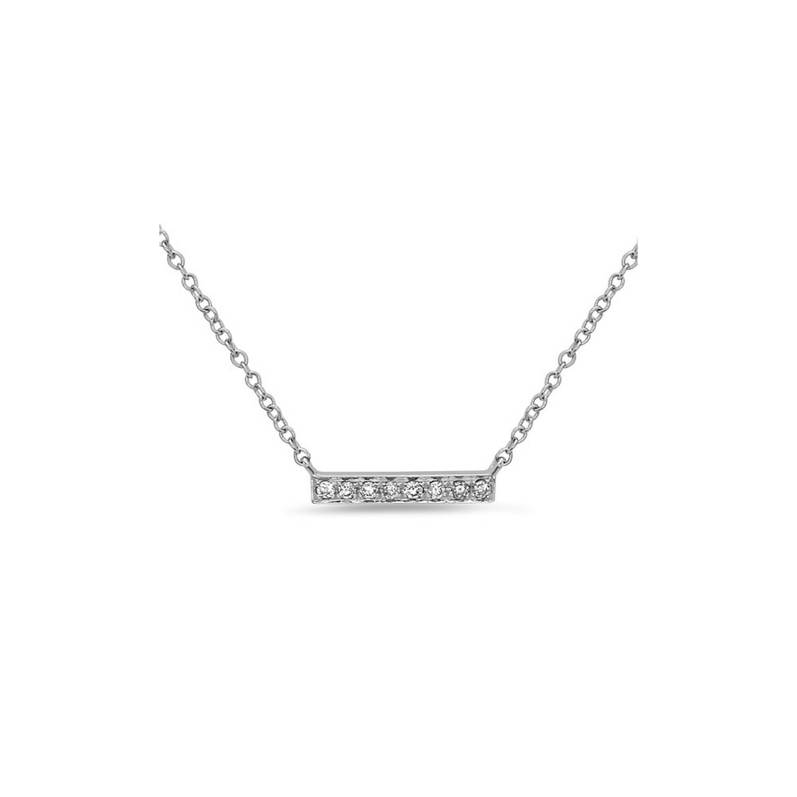 Bassali White 14k Gold Necklace