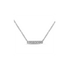 Bassali White 14k Gold Necklace