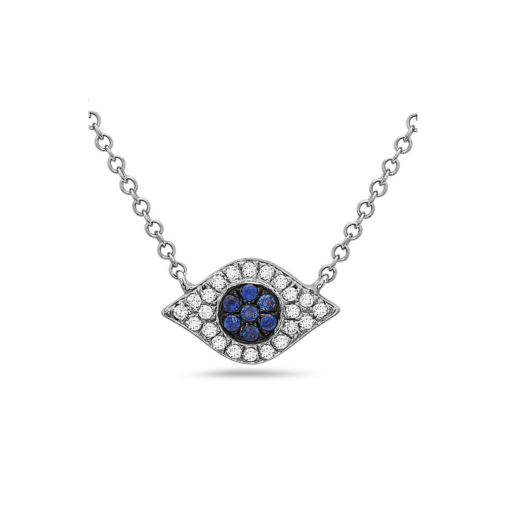 Bassali White 14k Gold Necklace