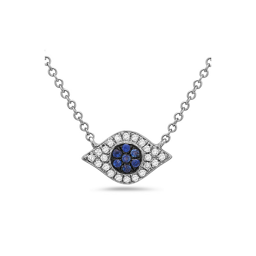 Bassali White 14k Gold Necklace