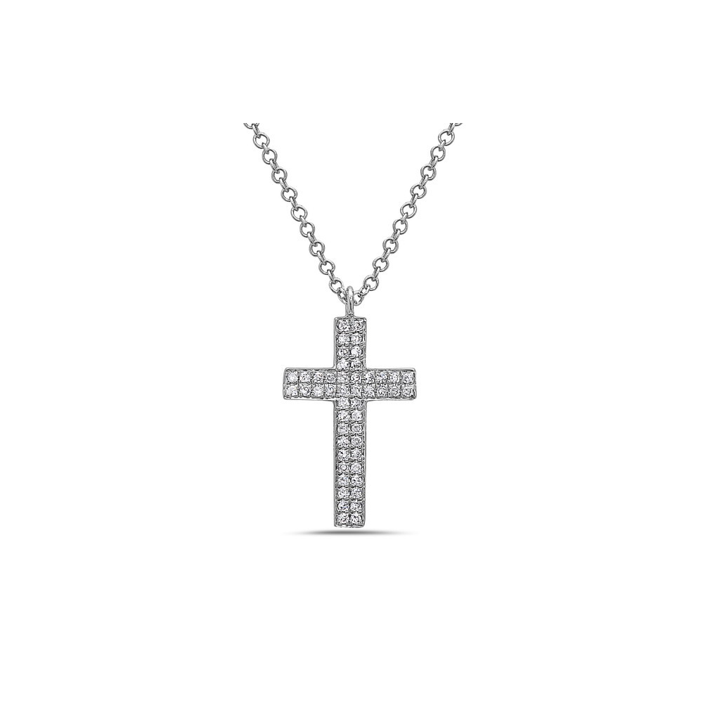 Bassali White 14k Gold Necklace
