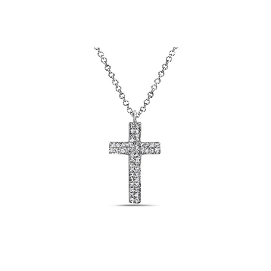Bassali White 14k Gold Necklace