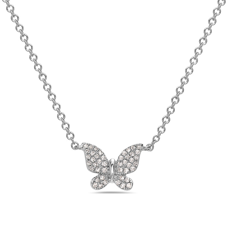 Bassali White 14k Gold Necklace